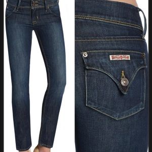 Dark Wash Collin Flap Hudson Skinny Jeans 27